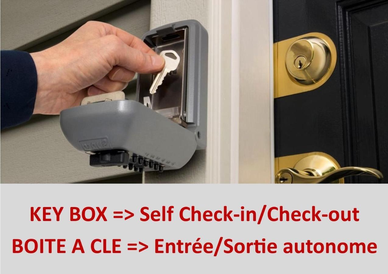 قرقشونه Appartement Calme Et Spacieux, Cite Et Ville A Pied, Wifi, 2 Chambres, 3 Lits المظهر الخارجي الصورة